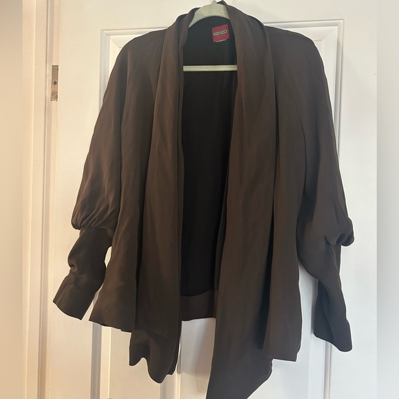 Kenzo Jackets & Blazers - Kenzo Women's Dark Brown Blazer